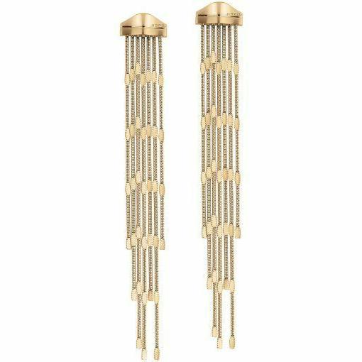 orecchini pendenti donna collezione sinuous gold tj2947