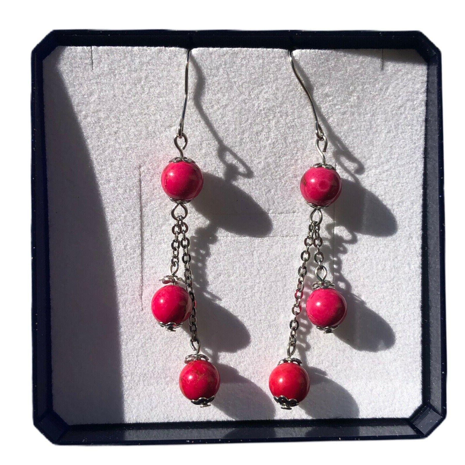 orecchini pendenti donna in acciaio inox fai