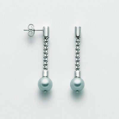 orecchini pendenti donna miss italia 2019 perle