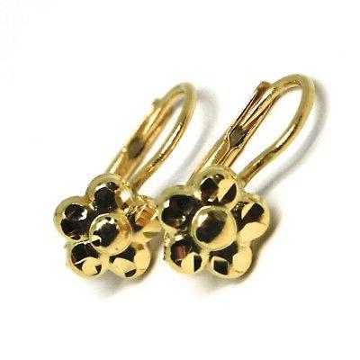 orecchini pendenti oro giallo 750 18k da