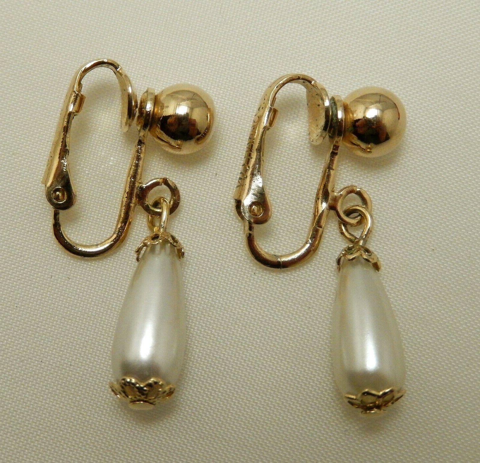 orecchini pendenti vintage originale anni 70 80