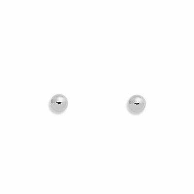 orecchini per bambini oro bianco 18k 750