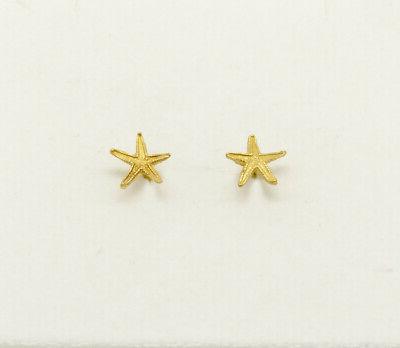 orecchini per donna a forma stella marina