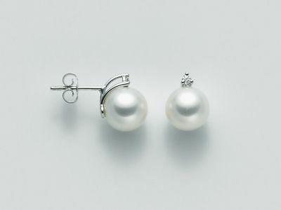 orecchini perla 7 5 8 in oro