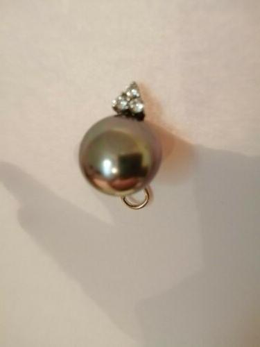orecchini perla grigia in argento