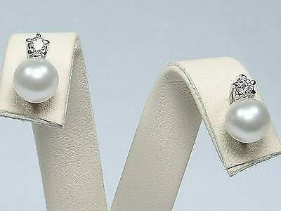 orecchini perle akoya e diamanti 0 10