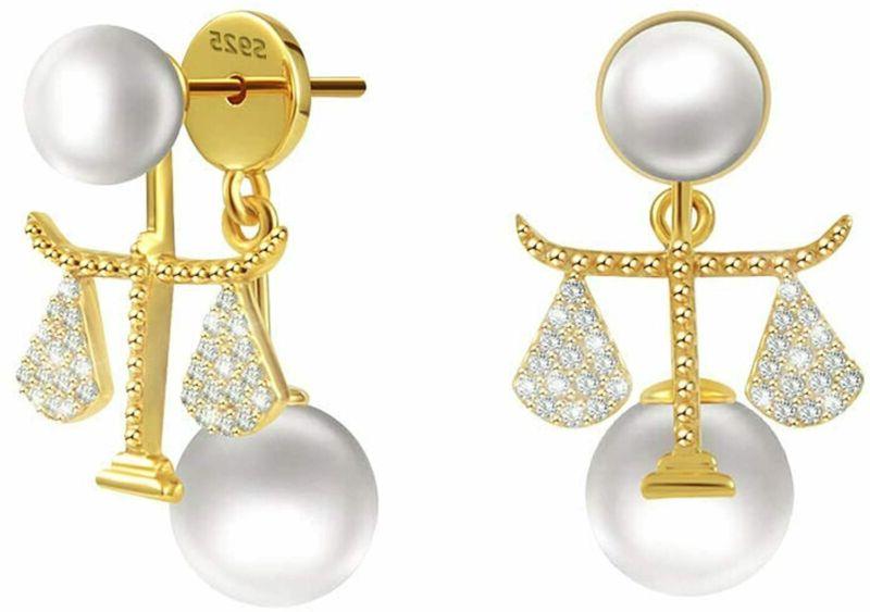 orecchini perle argento 925 anallergici pendenti donna
