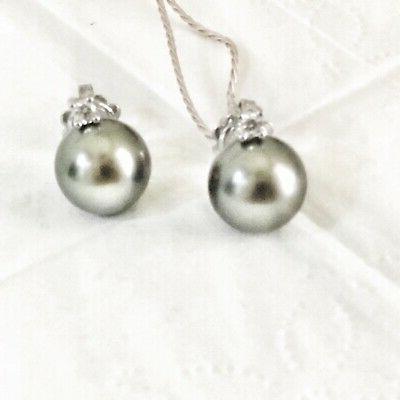 orecchini perle nere e brillanti ref 20076215