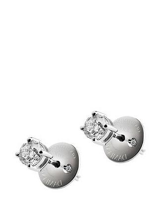 orecchini punte luce damiani luce diamanti oro