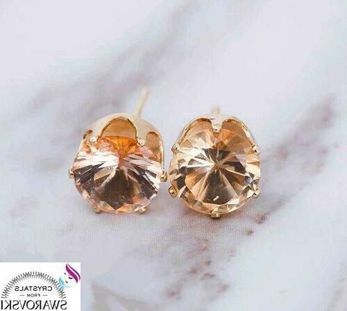 orecchini punto luce con cristalli swarovski originali