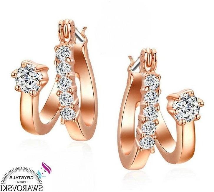 orecchini punto luce da donna con cristalli