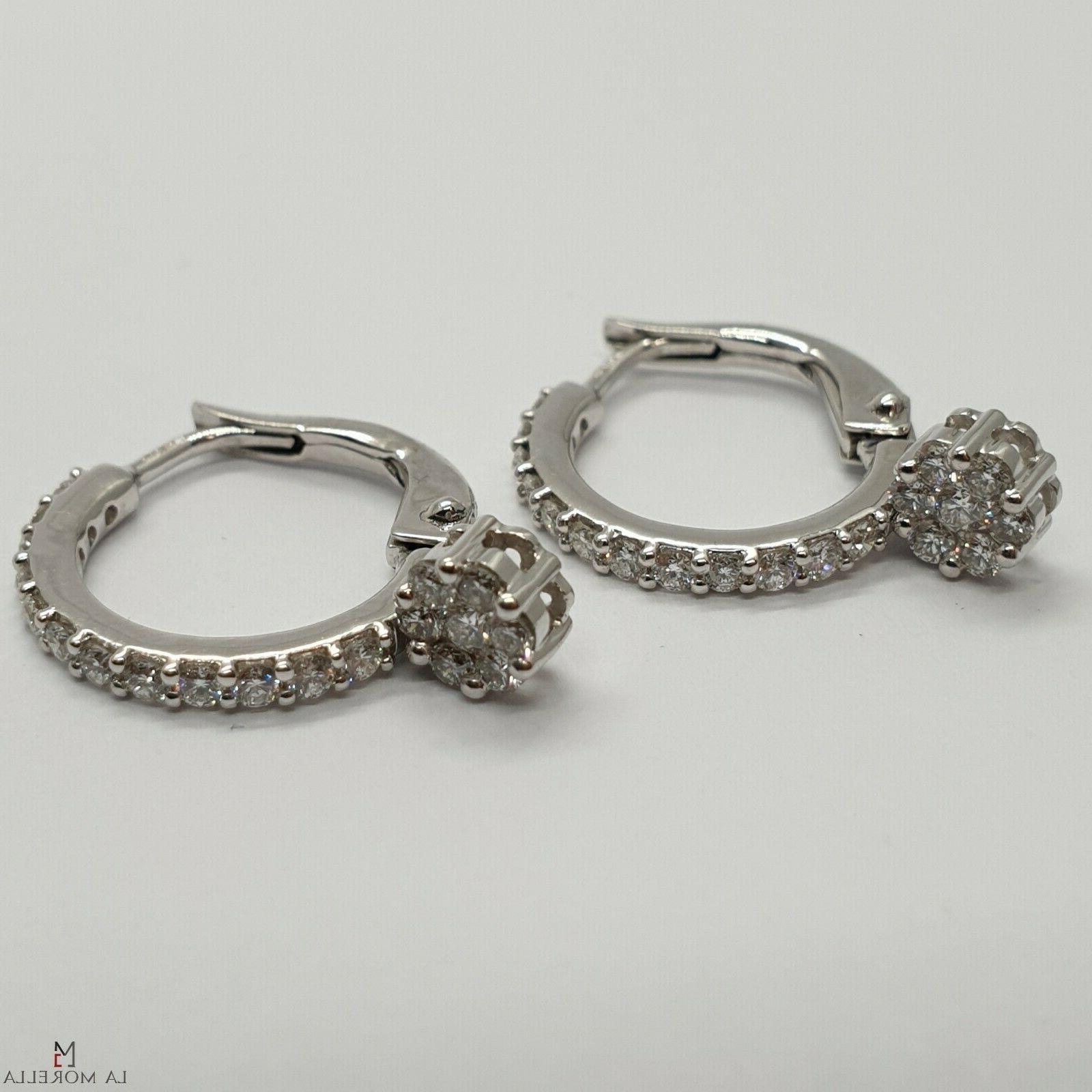 orecchini punto luce diamanti punto oro 18