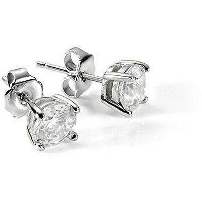 orecchini punto luce donna srl04 earrings acciaio