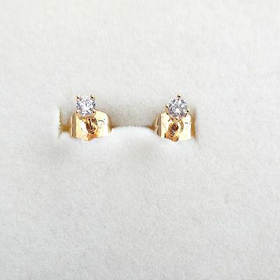 orecchini punto luce uomo donna colore oro