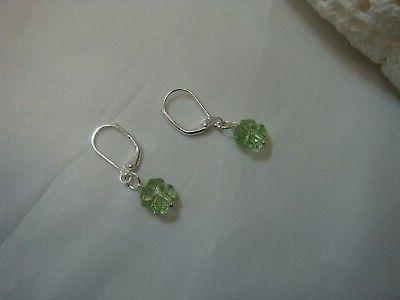 orecchini quadrifogli swarovski verdi art 265