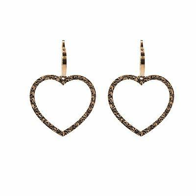 orecchini rebecca in bronzo pendenti a forma