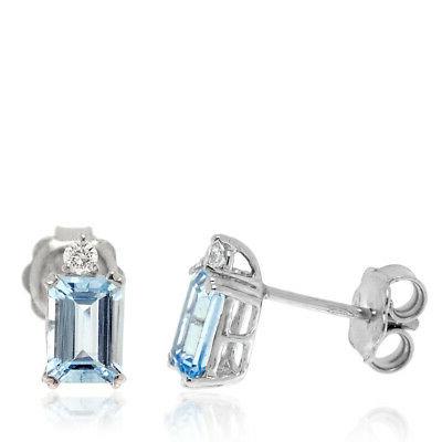 orecchini rettangolari in oro con diamanti e