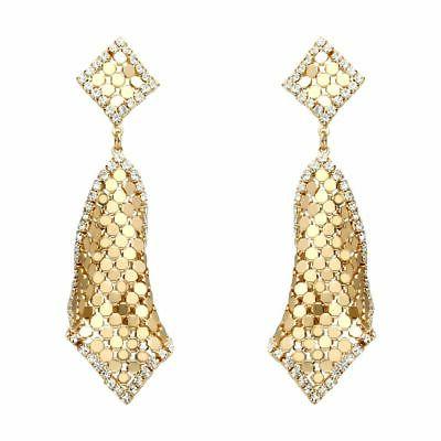 orecchini rock shine di in metallo dorato