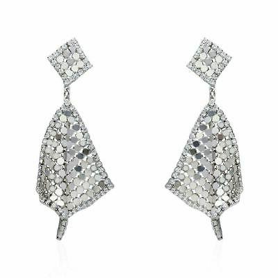 orecchini rock shine di in metallo rodiato