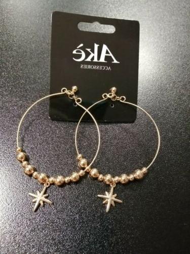 orecchini rotondi cerchio color oro