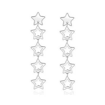 orecchini s agapo starlove acciaio srl21 stelle