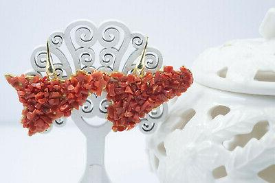 orecchini sicilia corallo rosso della sardegna naturale