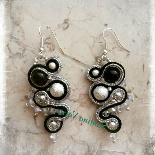 orecchini soutache snake