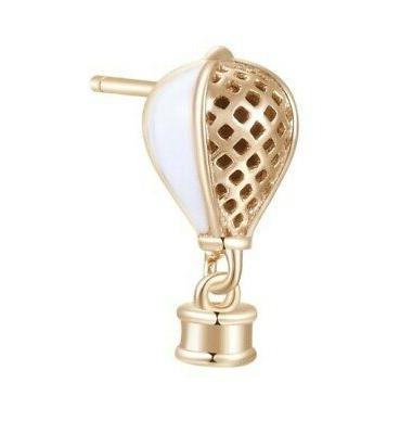 orecchini storie in argento rzo015 mongolfiera rose