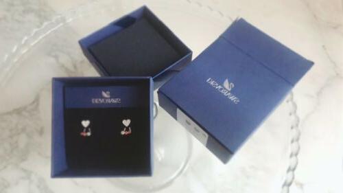 orecchini swaroski brillanti originali gioielli nuovo regalo