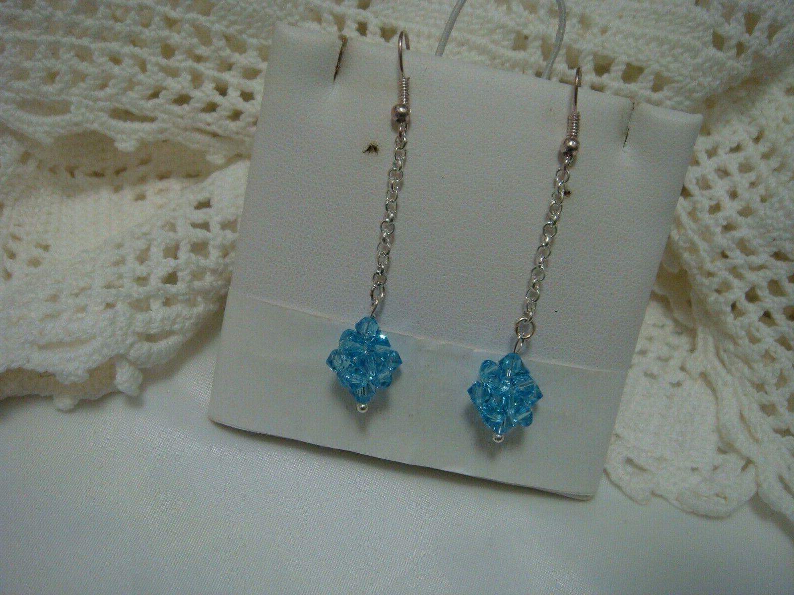 orecchini swarovski acquamarina art 85