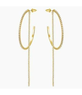 orecchini swarovski fit hoop large oro 5504573