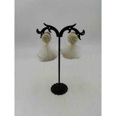 orecchini swarovski piume to38