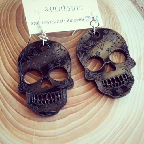 orecchini teschio messicano calavera skulls