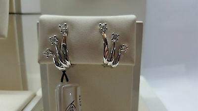 orecchini trilogy eternity oro 18kt diamanti da