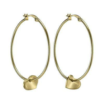 orecchini unisex tj1494 acciaio oro giallo