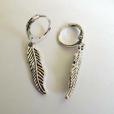 orecchini uomo donna cerchi colore argento con