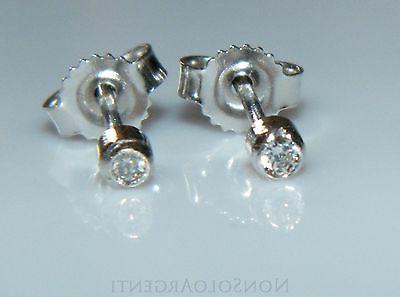 orecchini uomo donna punto luce oro 750