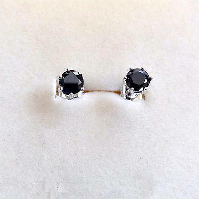 orecchini uomo punto luce colore argento zircone