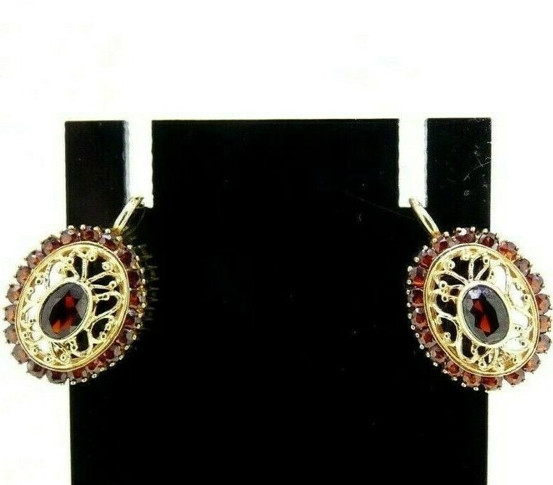 orecchini vintage anni 60 in oro massiccio