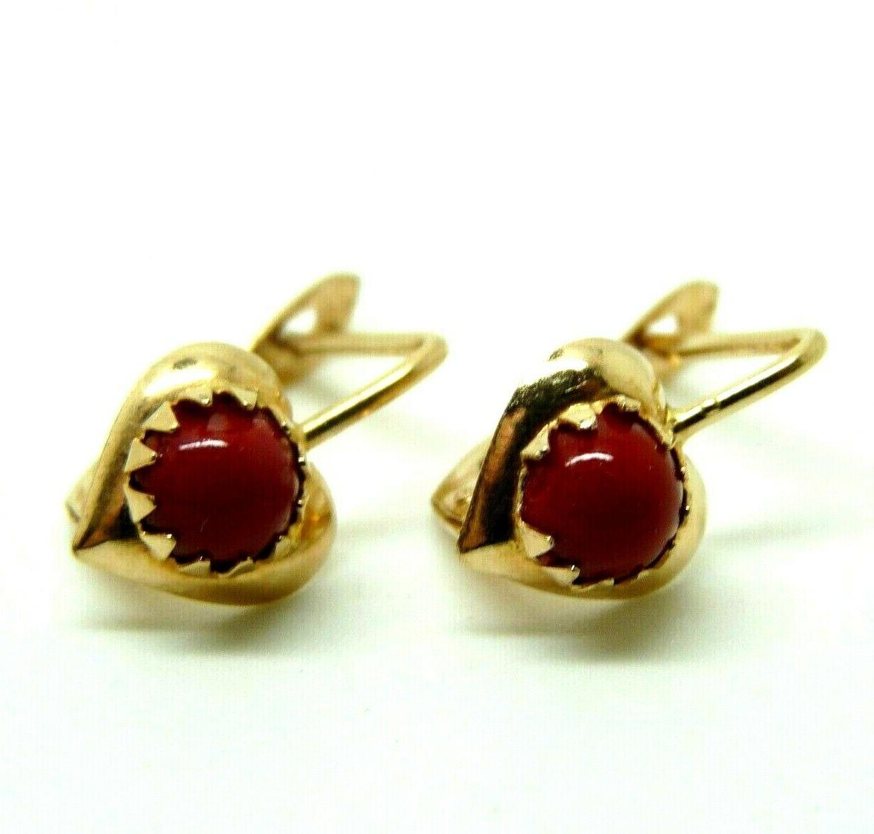 orecchini vintage in oro massiccio 18 kt