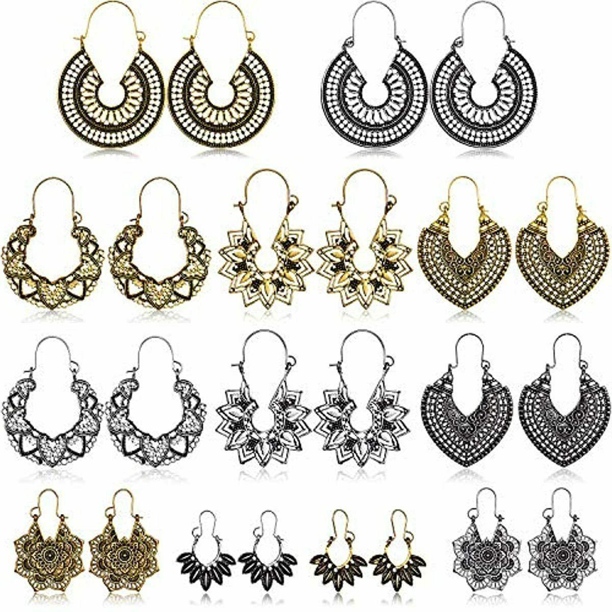 orecchini vintage orecchini pendenti stile boho orecchini