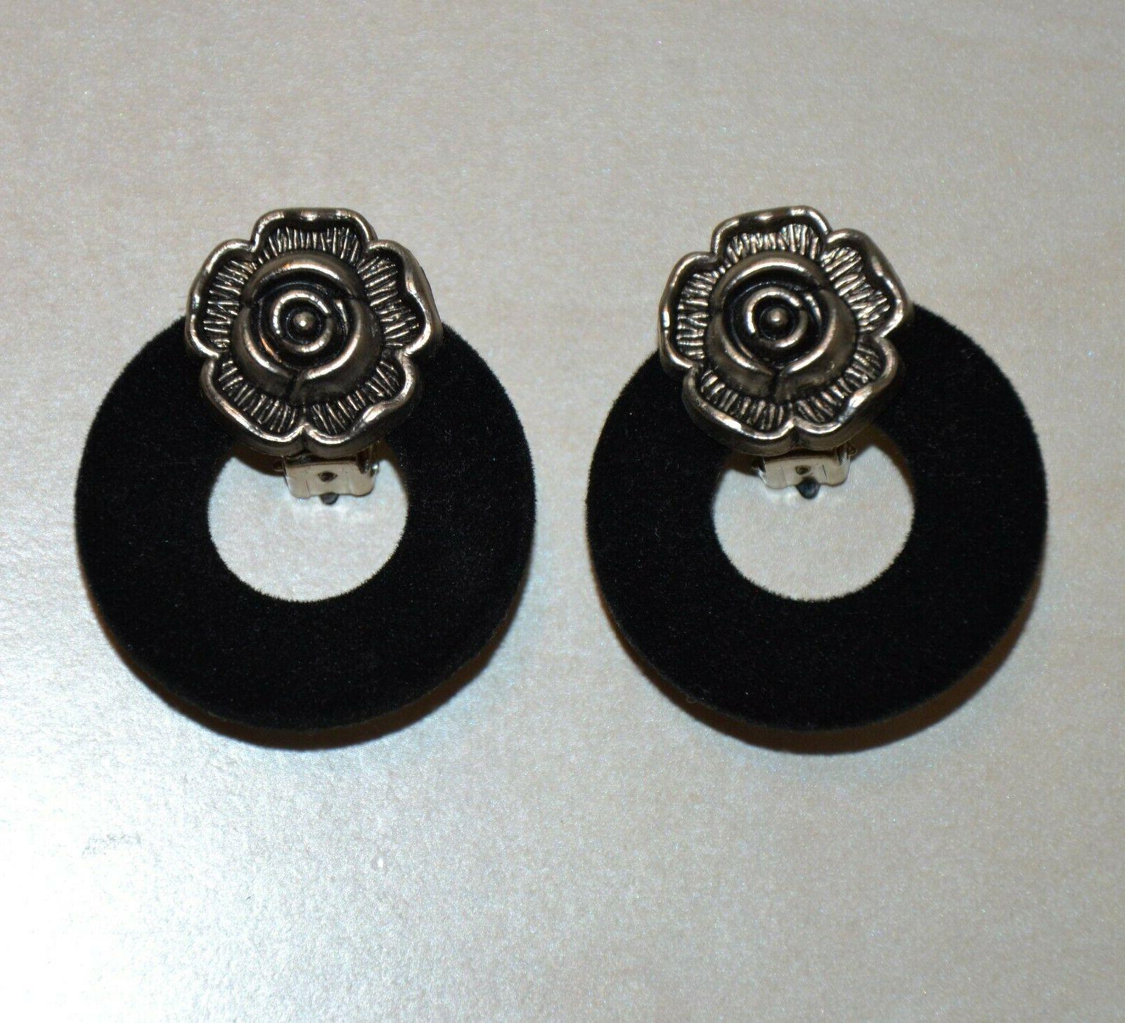 orecchini vintage rotondi ottimo stato chiusura a