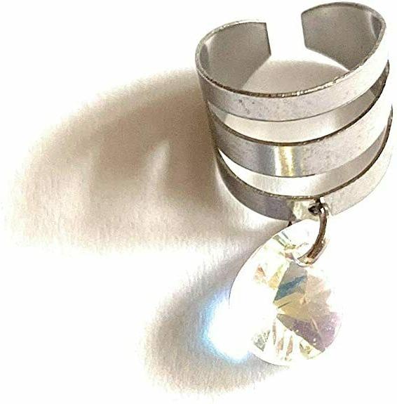 orecchino ear cuff goccia