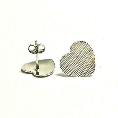 orecchino orecchini cuore donna ragazza argento 925