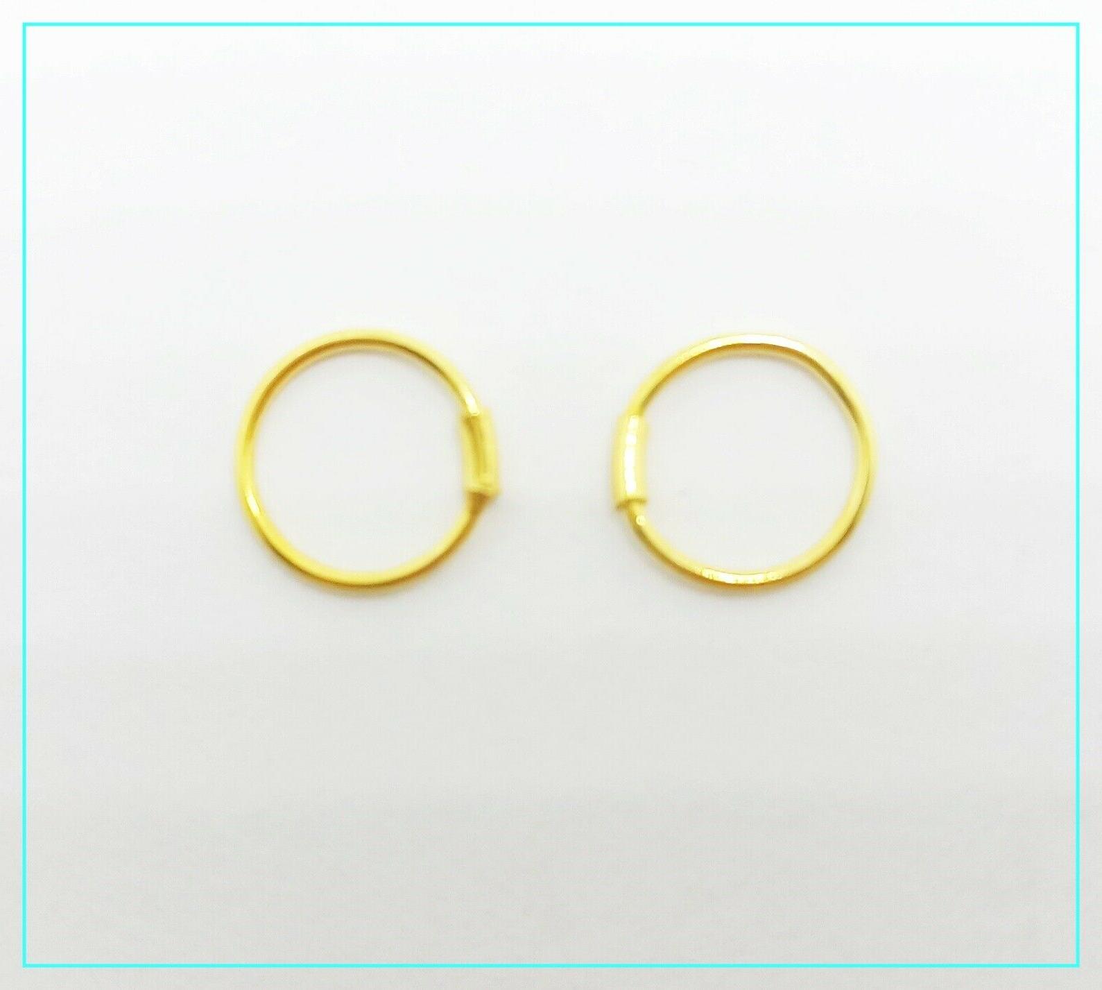 orecchino piercing cerchietto 9mm naso cartilagine trago