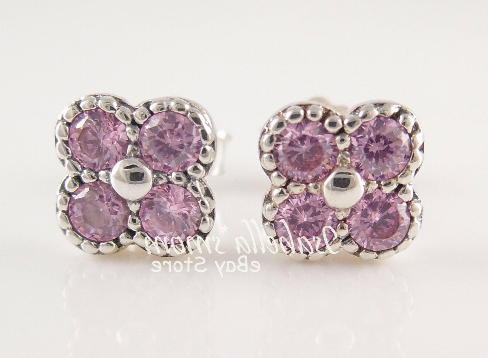 orientale fiore originale rosa orecchino borchie 290647pcz