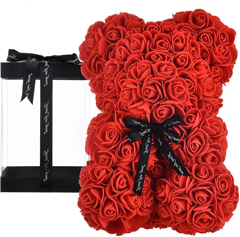 orsacchiotto di rose regalo mamma ragazza fidanzata