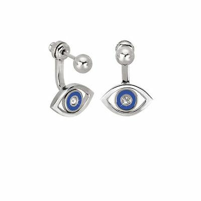 outlet orecchini donna acciaio swarovski collez eyes