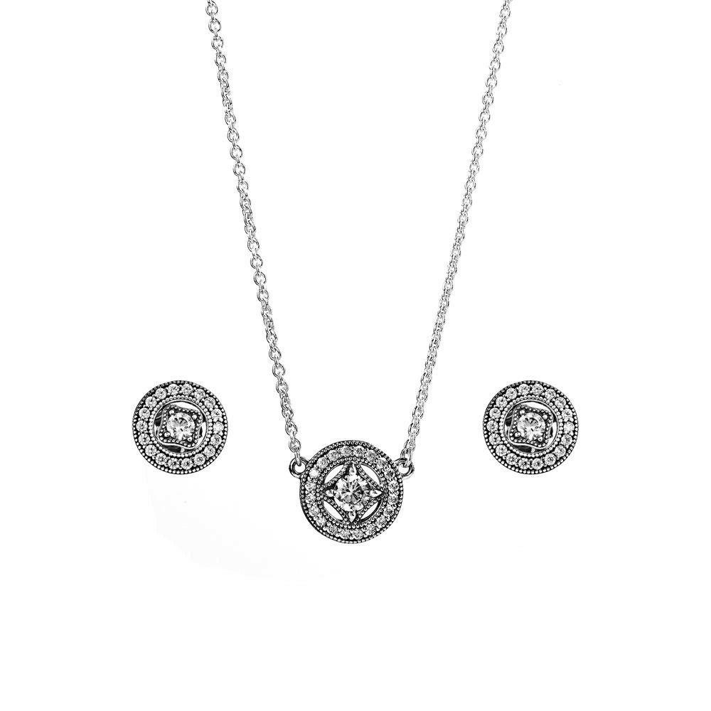 parure collana e orecchini