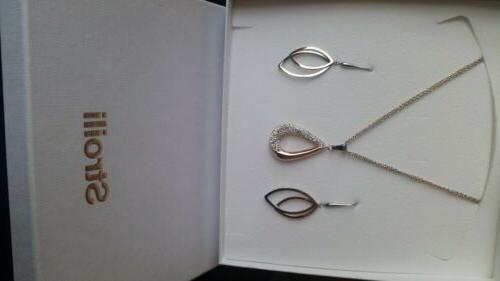 parure originale stroili nuova collana con ciondolo